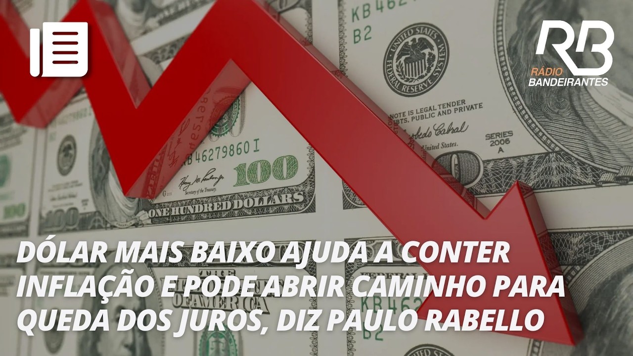 Dólar cai para R$ 5,15 e alcança menor valor em meses | Jornal Gente