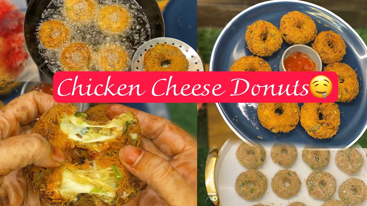 Crispy Chicken Cheese Donuts Recipe | homemade Chicken Cheese Donuts Recipe | Ramadan Recipe 2026