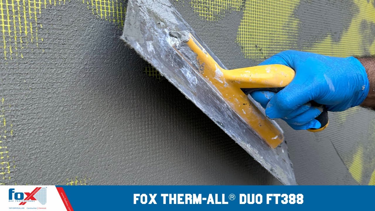 Fox Bau THERM-ALL® DUO FT388 - Klebe und Armierungsmörtel für Wärmedämmplatten