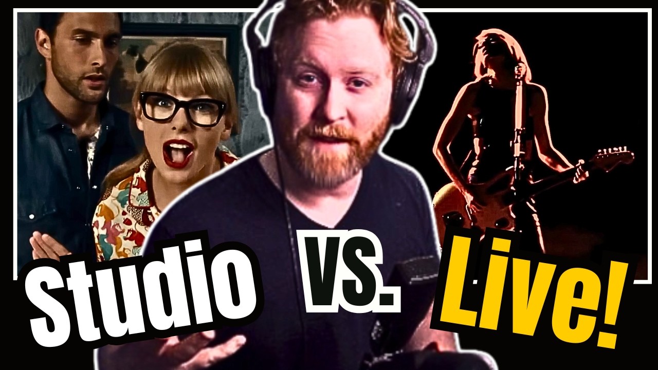 Pro Musician Reacting to We Are Never Getting Back Together Studio vs 1989 Tour!