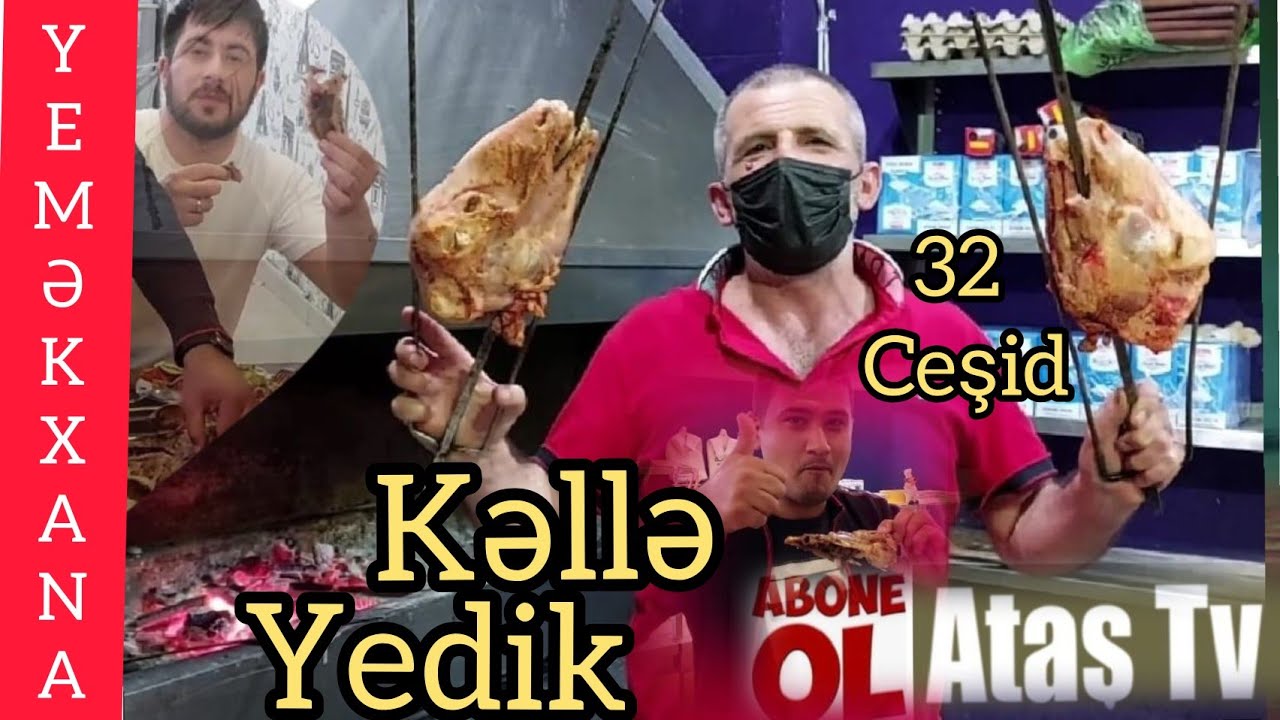 Ataş tv Azərbaycanda Quzu kəlləsini belə bişirdi cox dadlı olur  ...