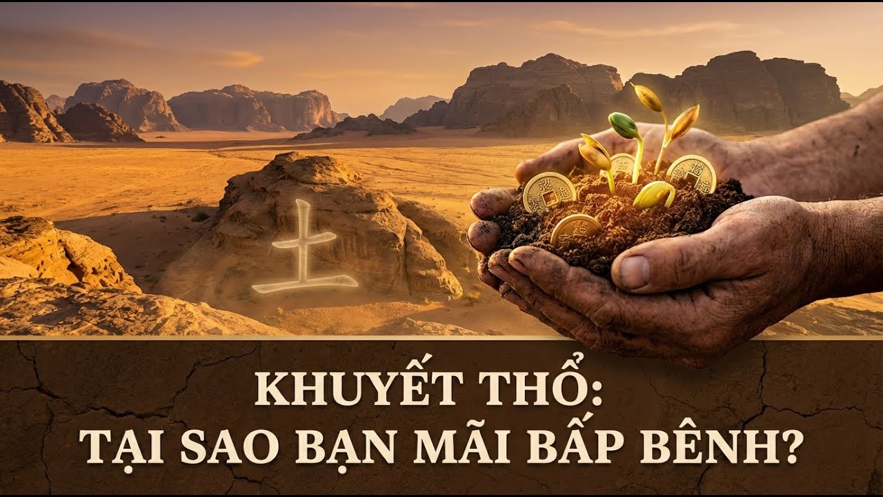 Lục Trụ Mệnh Lý: Tại sao người khuyết Thổ mãi chưa thể giàu bền vững?