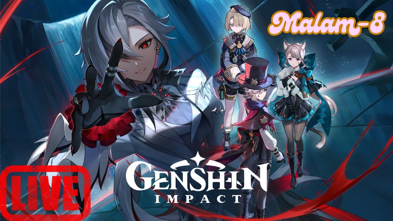 Live Main Genshin Impact Kita Coba Co Op lagi Malam Ke -8