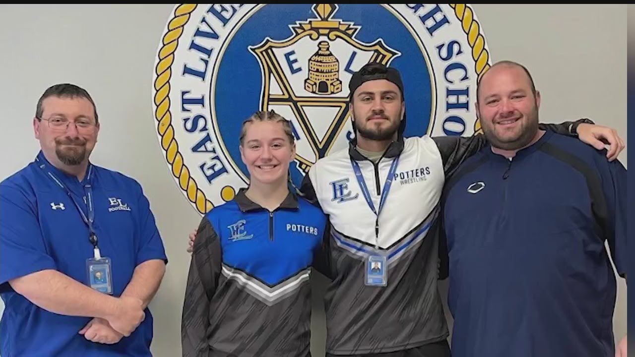 'It's unbelievable': Local female wrestler makes school history at state tournament