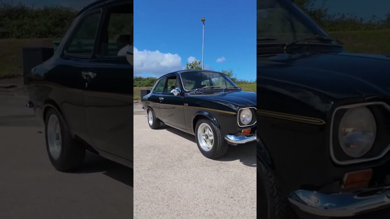 WIN THIS 1974 Ford Escort MK1 RS2000 1 of 4 in Factory Black + £4000! * CONCOURS *