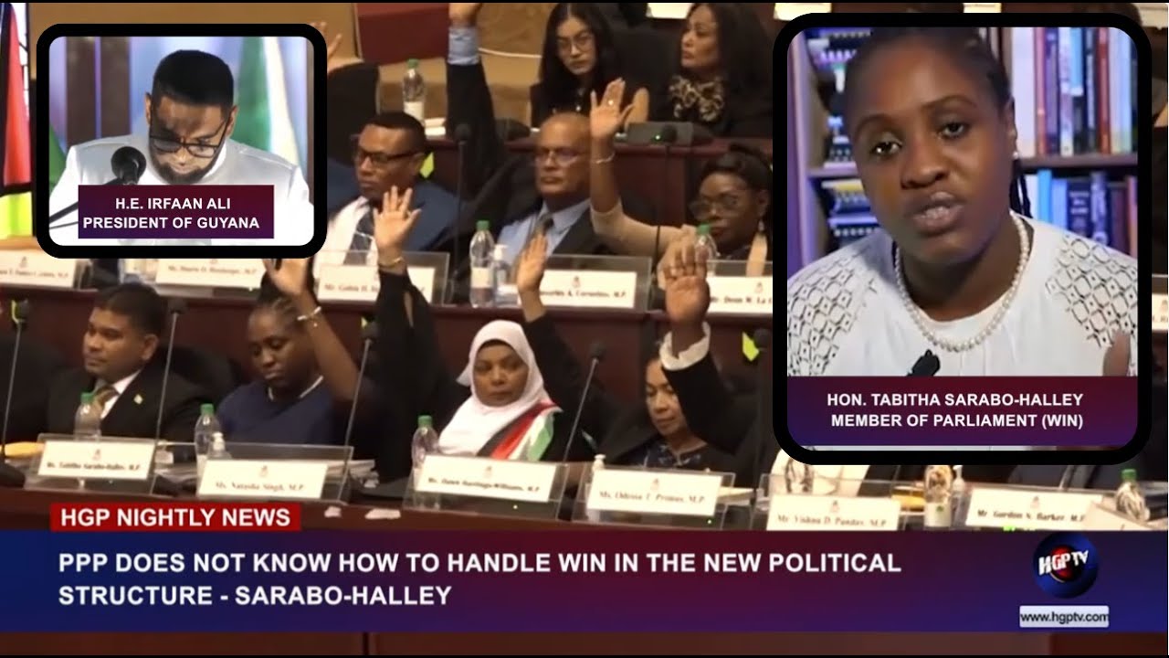 PPP DOES NOT KNOW HOW TO HANDLE WIN IN THE NEW POLITICAL STRUCTURE - SARABO - HALLEY