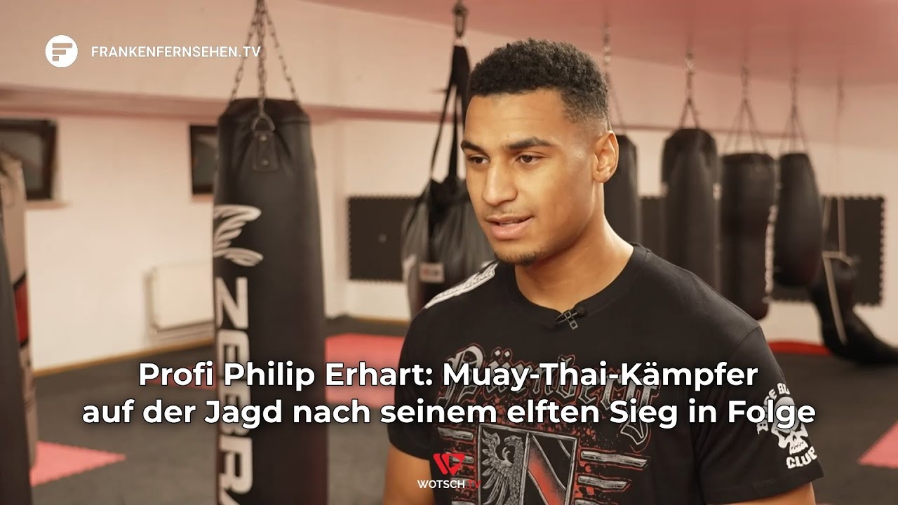 Profi Philip Erhart: Muay-Thai-K&auml;mpfer auf der Jagd nach seinem elften Sieg in Folge