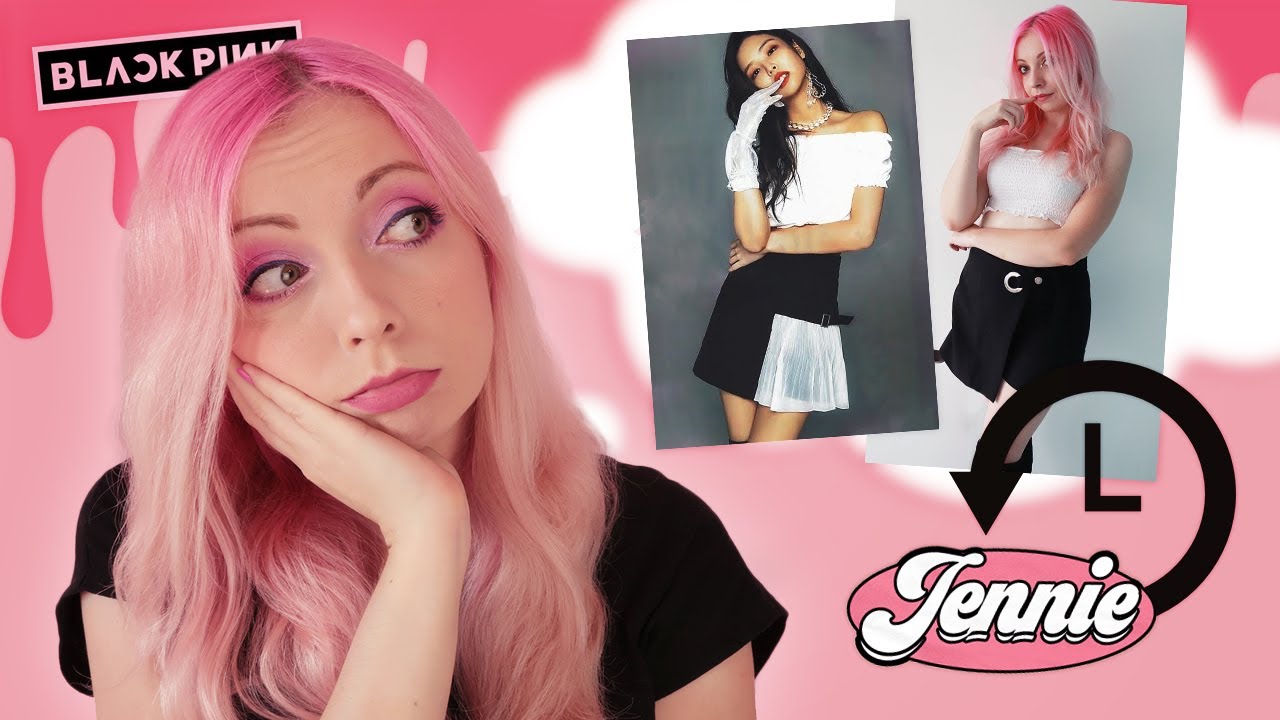 DZIEŃ JAKO CZŁONKINI BLACKPINK 🖤💗 Spędzam 24h jako Jennie!