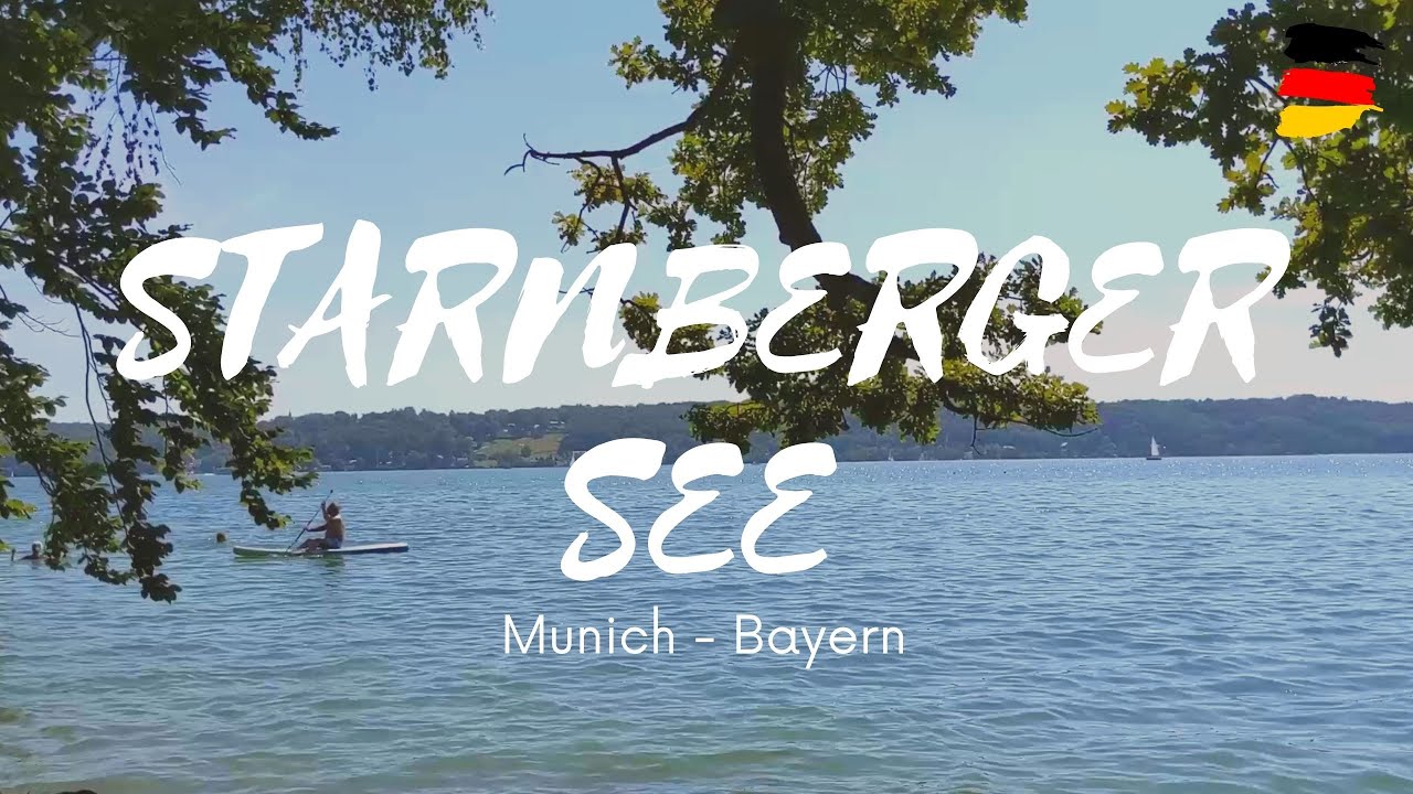 STARNBERGER SEE Bayern München Deutschland 4K | Lake Starnberger Bavaria Munich Germany |  Munich 4K