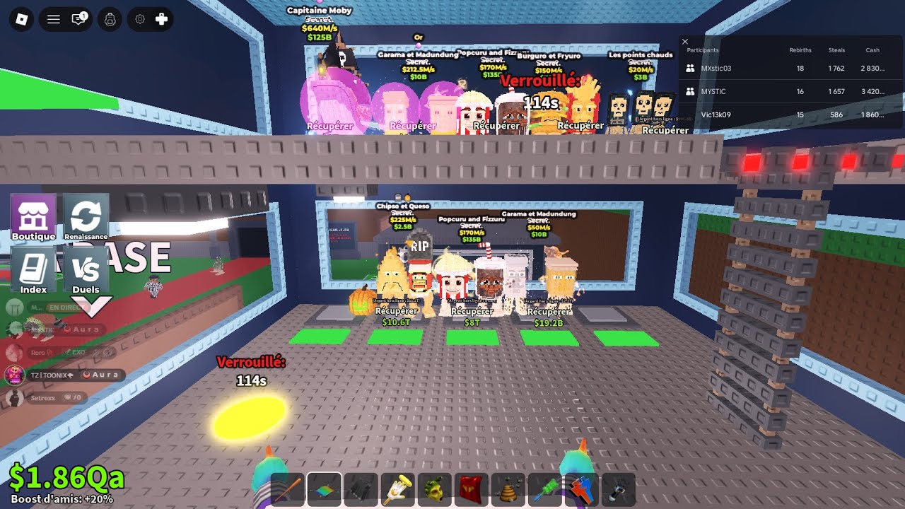 CHERCHE ROBUX ET CHERCHE JOUEUR POUR REJ MA TEAM SAB !!!!!