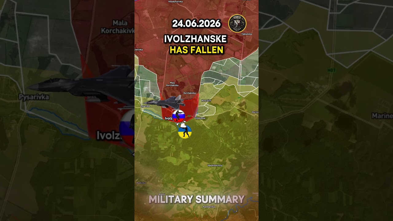 🔥 IVOLZHANSKOYE HAS FALLEN🏴 RUSSIAN FORCES BREAKTHROUGH TO SUMY 💥 2026.06.24  #ukraine #russia