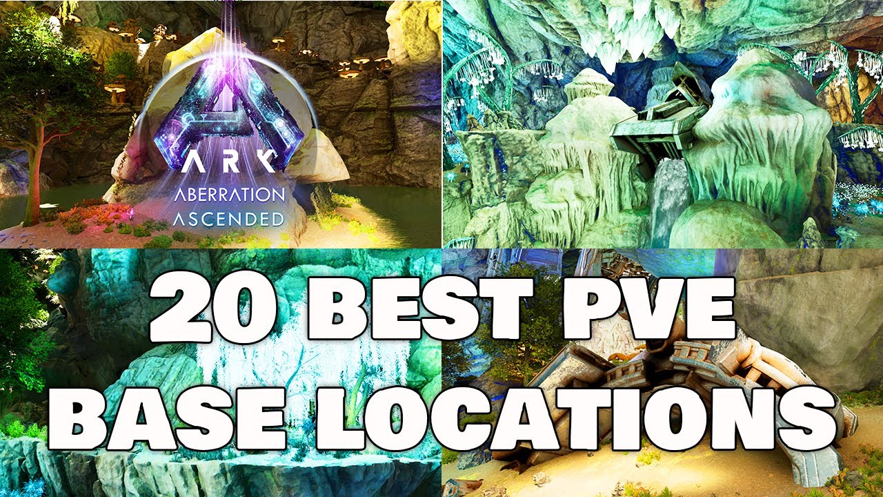 Ark: Aberration 20 BEST PVE Base Locations