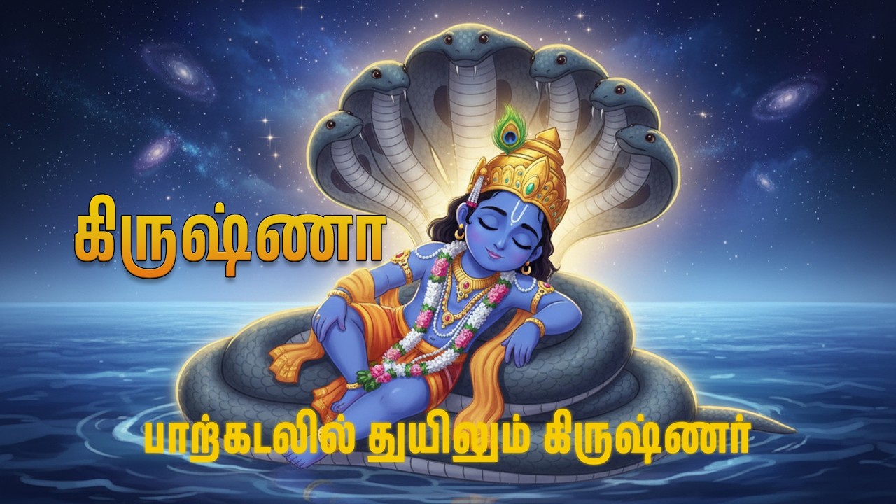 பாற்கடலில் துயிலும் கிருஷ்ணர் | Paarkadalil Thuyilum Krishnar