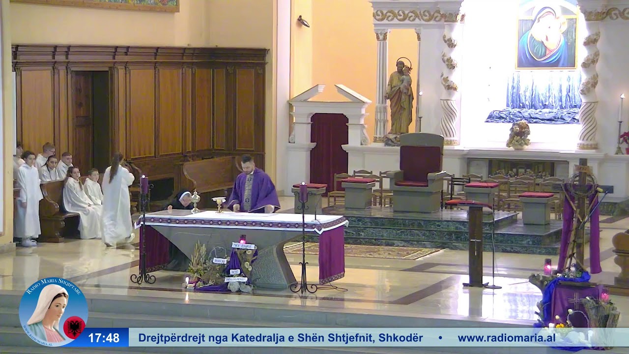 Mesha e shenjtë nga Katedralja e Shën Shtjefnit Shkodër