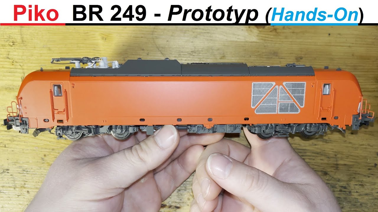 Hands-On: PIKO BR 249 Prototyp Vectron Dual Mode (51160) + kurzer Blick unter die Haube (MBWS #081)