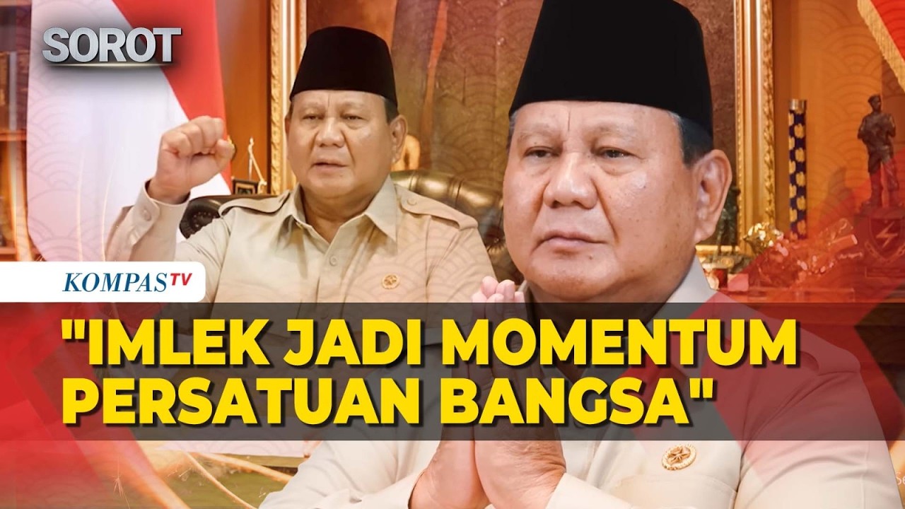 Prabowo: Imlek Bukan Hanya Perayaan Keagamaan, Ini Momentum Persatuan Bangsa