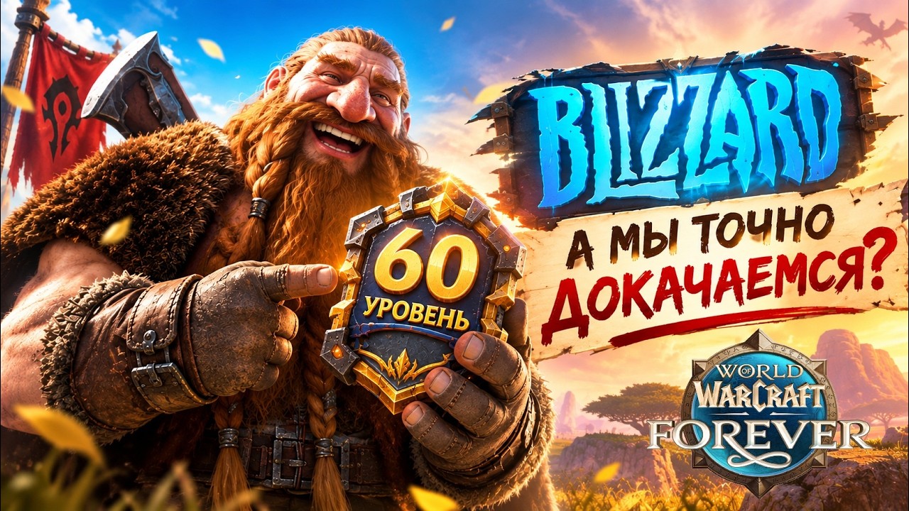 BLIZZARD у нас проблемы в прокачке в WOW:Forever!!!