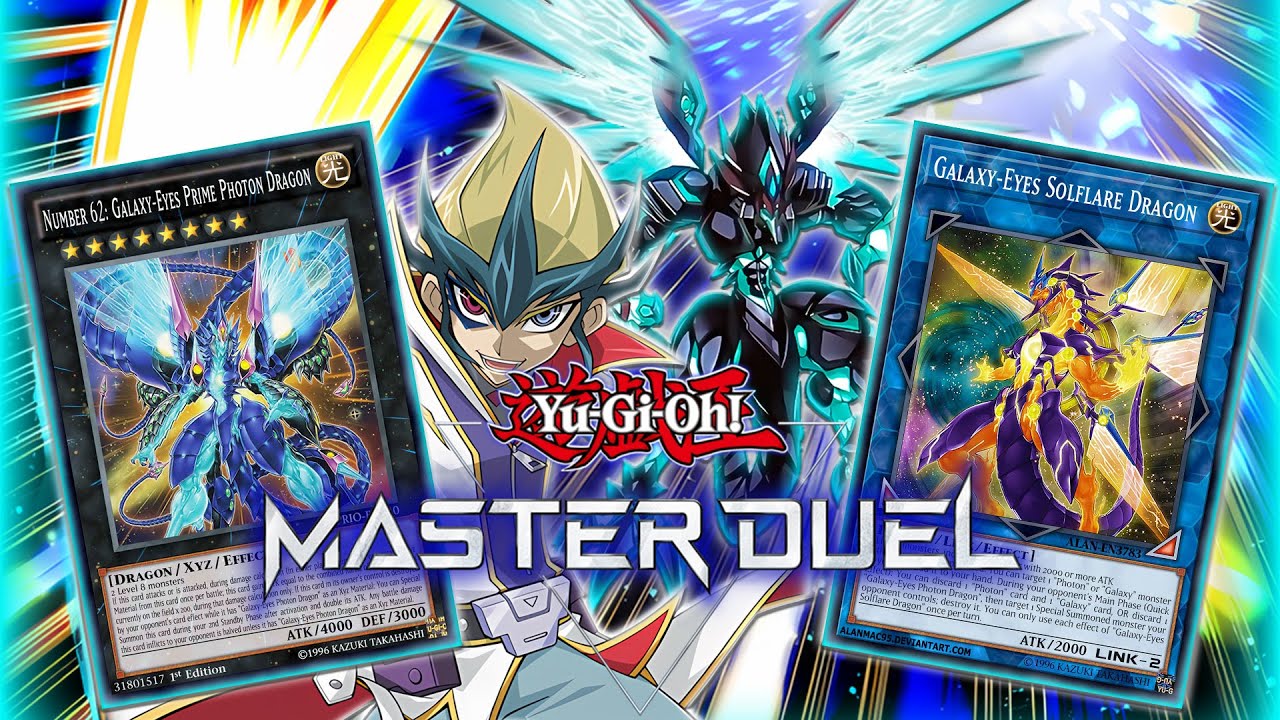 OVER 10000+ DAMAGE! TURN 2 NEGATES! GALAXY EYES PHOTON ARCHETYPE!  [Yu-Gi-Oh! Master Duel] RANKED
