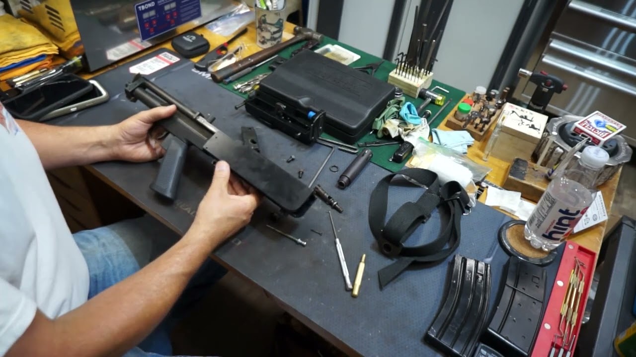 Low Budget Shooting #17 Bushmaster Arm Pistol Part 2 Viewer Request for disassembly.