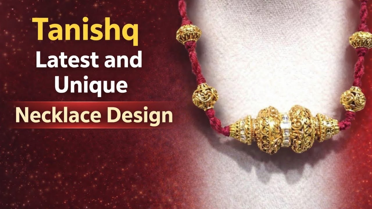 Latest Necklace Design And Unique Collection #viralvideo #tanishqjewellery  #treanding 