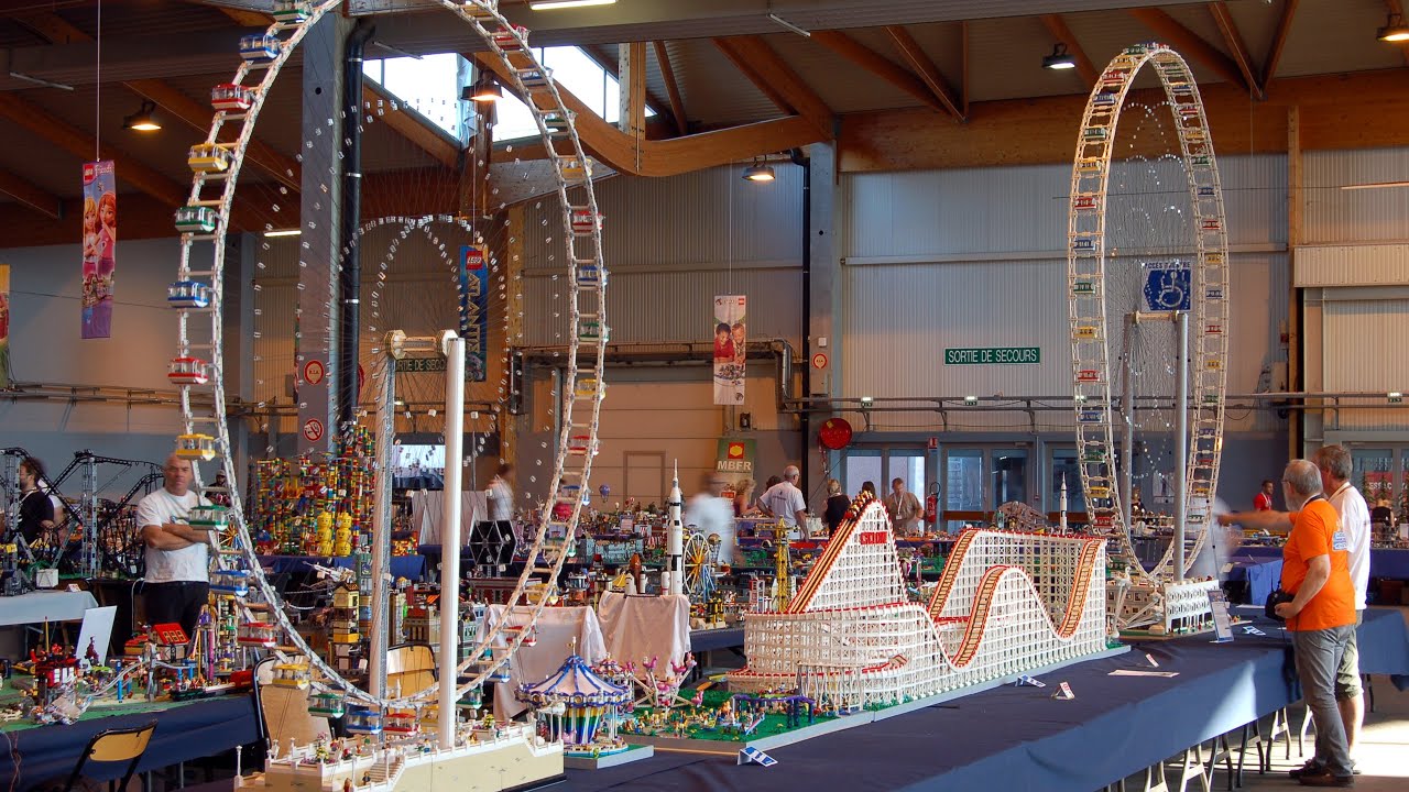 Worlds largest LEGO Ferris wheel Passenger POV