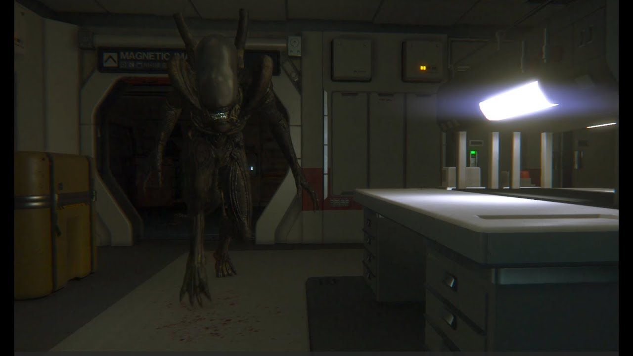 Extreme tactical gameplay ( Alien Isolation - Fails )