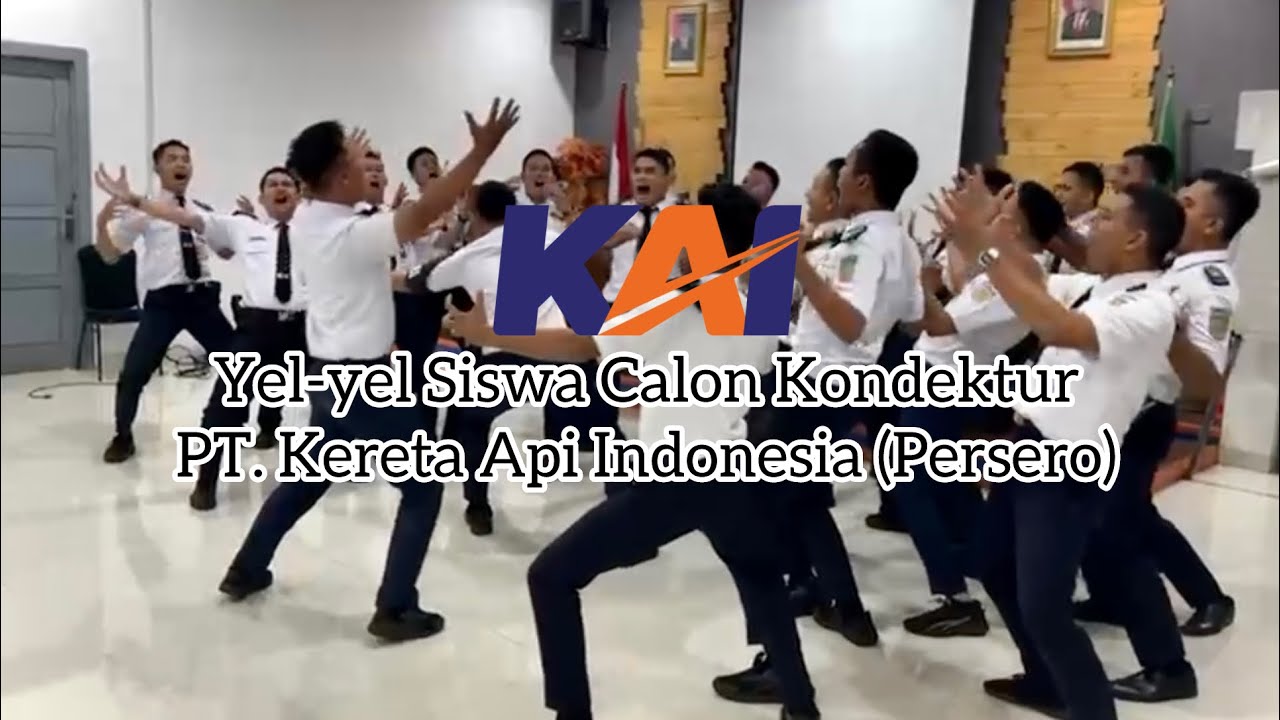 Yel-yel Siswa Calon Kondektur PT. Kereta Api Indonesia (Persero)