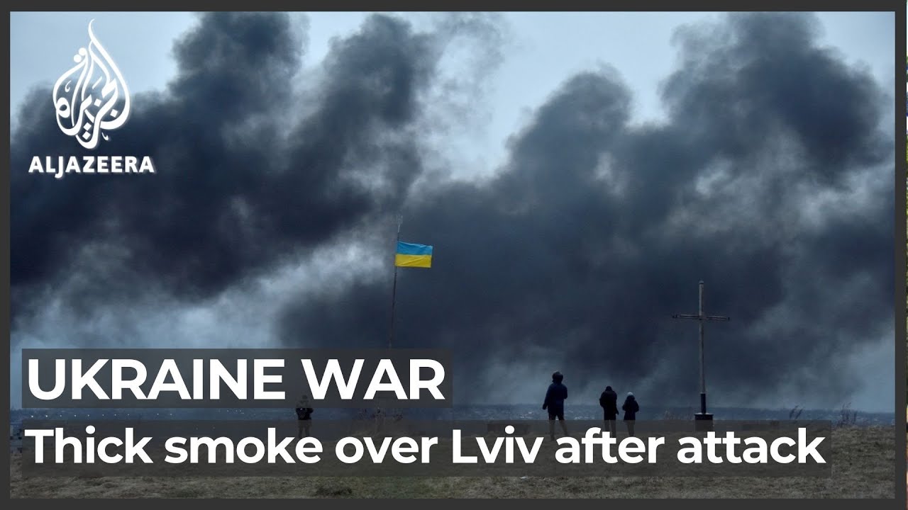 Rocket attacks hit Lviv in western Ukraine as Biden visits Poland