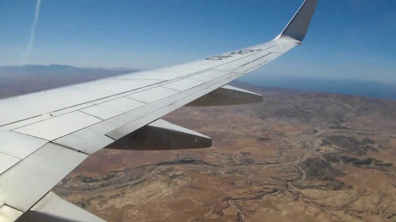 Boeing 737-800 RAM AT685 landing at Nador Aroui Airport
