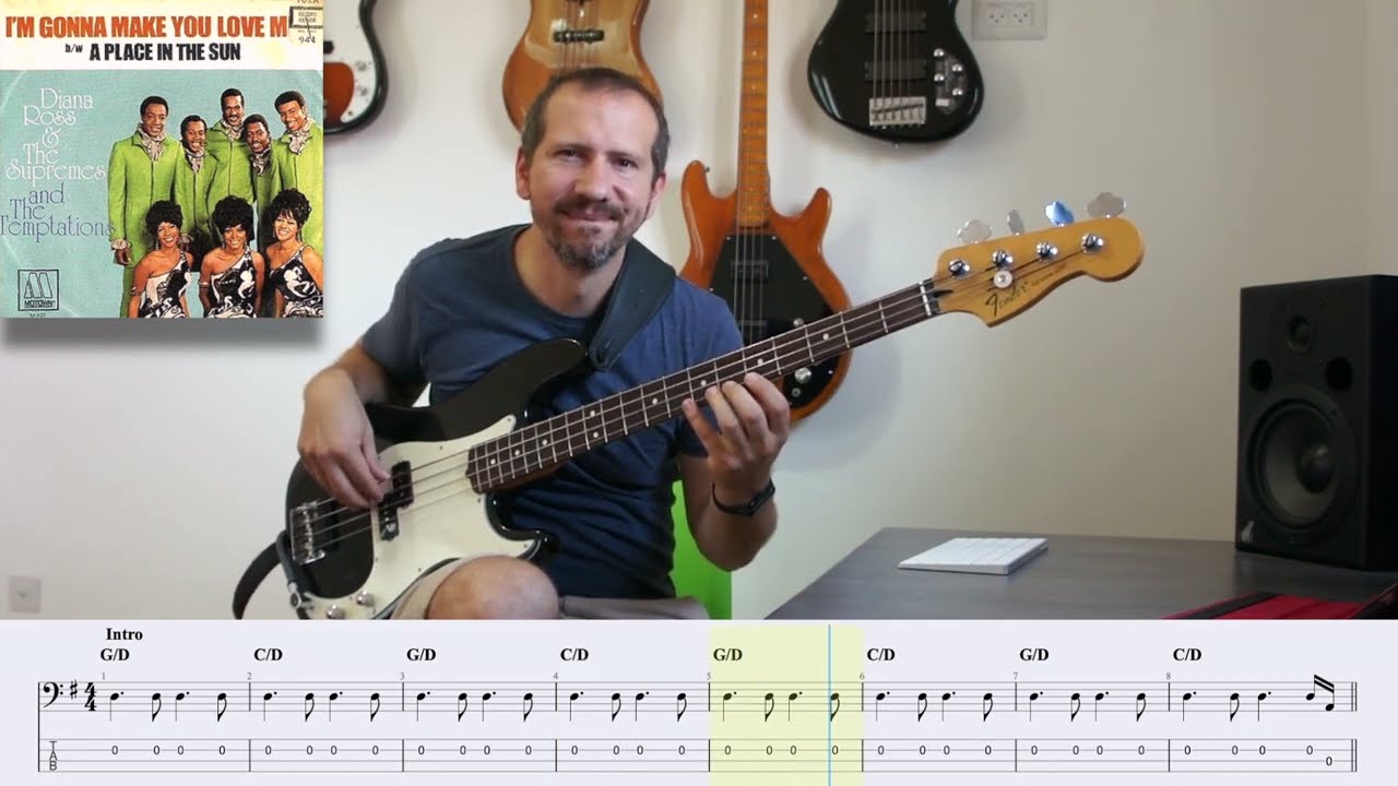 I'm Gonna Make You Love Me - Diana Ross & the Supremes and The Temptations (Bass Cover)