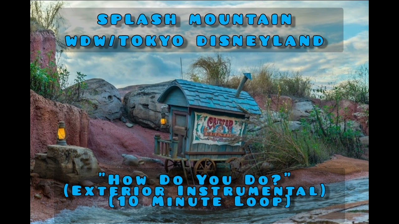 Splash Mountain - WDW & Tokyo Disneyland - 