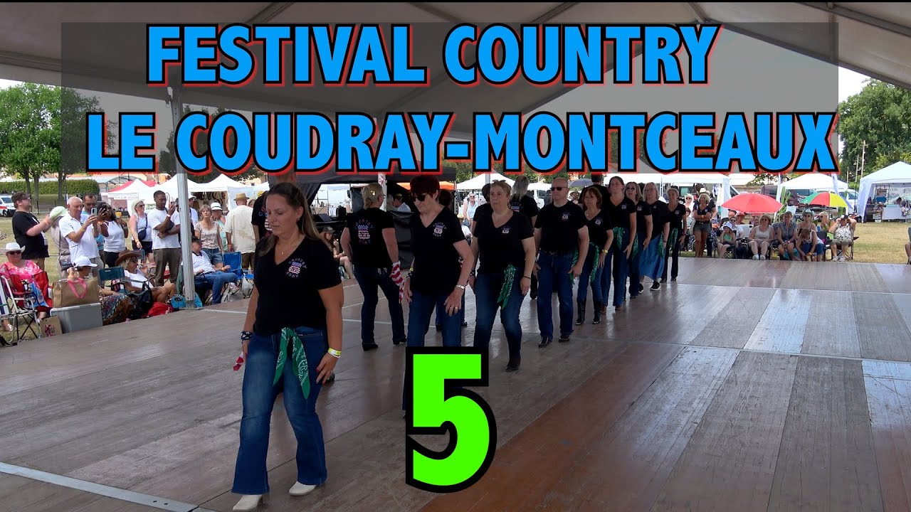 Démo Country Road N7 en UHD, Festival Country (5) du Coudray-Montceaux, 16e Édition sam 28 juin 2025