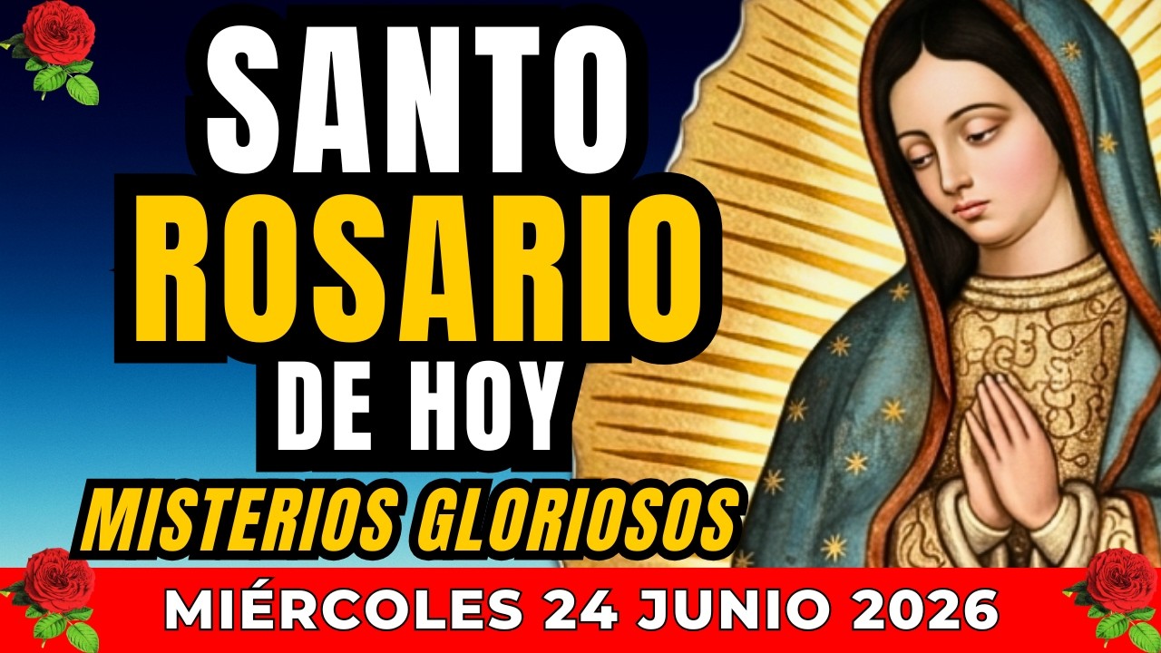 🙏 SANTO ROSARIO HOY | MEDITACIÓN CATÓLICA TRANSFORMADORA