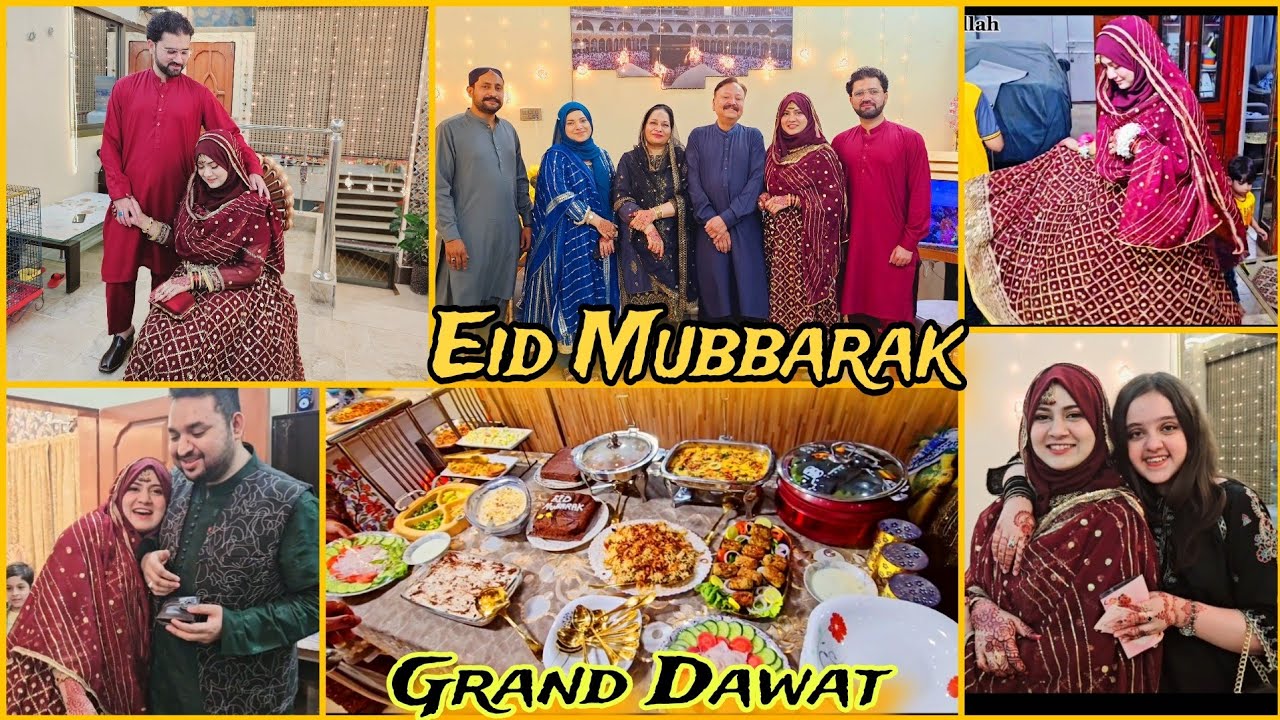 My Eid Dawat In Maikaa. Dulhan Ban Kar Gayee.  Sab Se Eidi Li. Amber Naz Official ♥️ 😍
