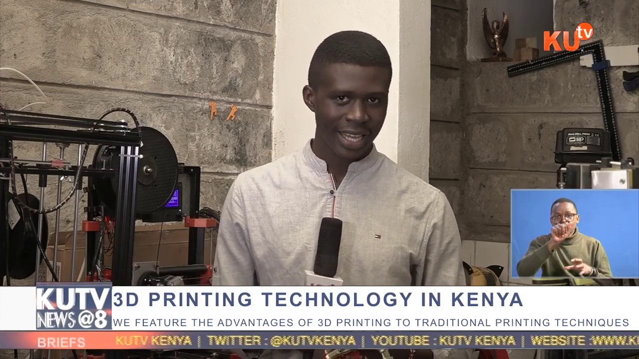 3d Printing Technology In Kenya #PrimeTimeNews #Tech
