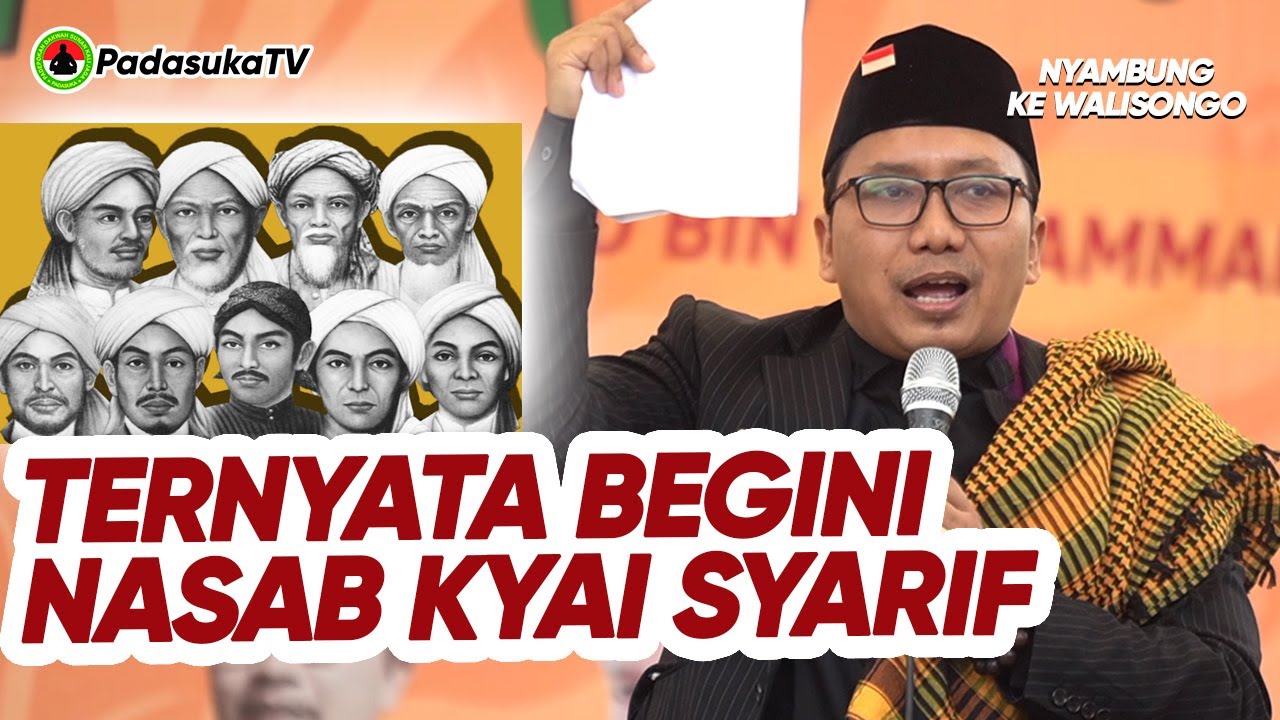 Ternyata Begini Nasab Kyai Syarif Rahmat | Haul Romo Raden Ahmad Ke-37