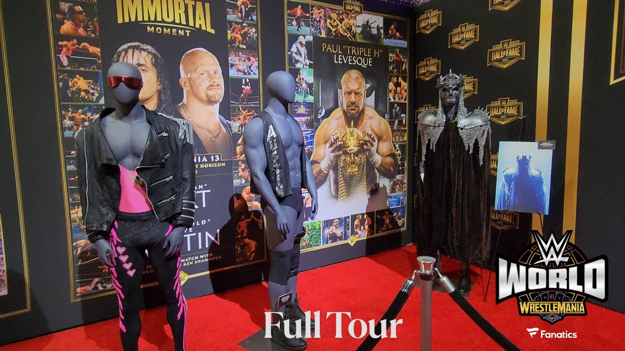 WWE World 2025 Las Vegas &ndash; Full Tour During WrestleMania Week!