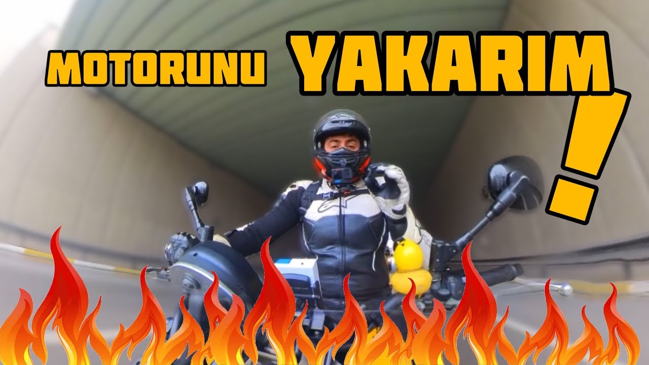 KAZA’DAN SONRA BABAMIN MOTORA TEPKİSİ !