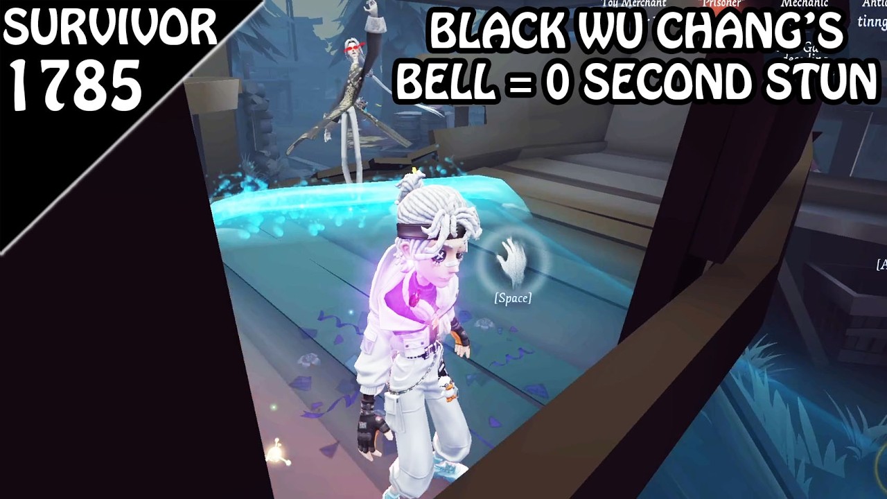 Fast Reflex Trick against Black Wu Chang's Bell - #IdentityV #IDV