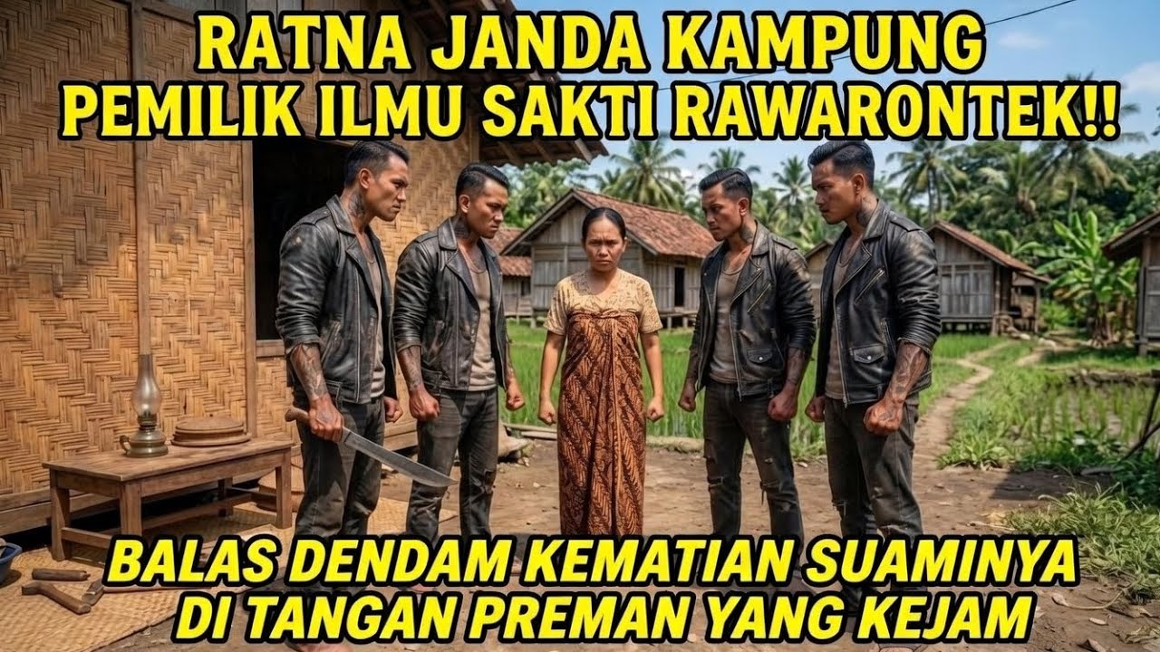 RATNA JANDA KAMPUNG PRMILIK ILMU SAKTI RAWARONTEK ‼️BALAS DENDAM KEMATIAN SUAMINYA DI TANGAN PREMAN