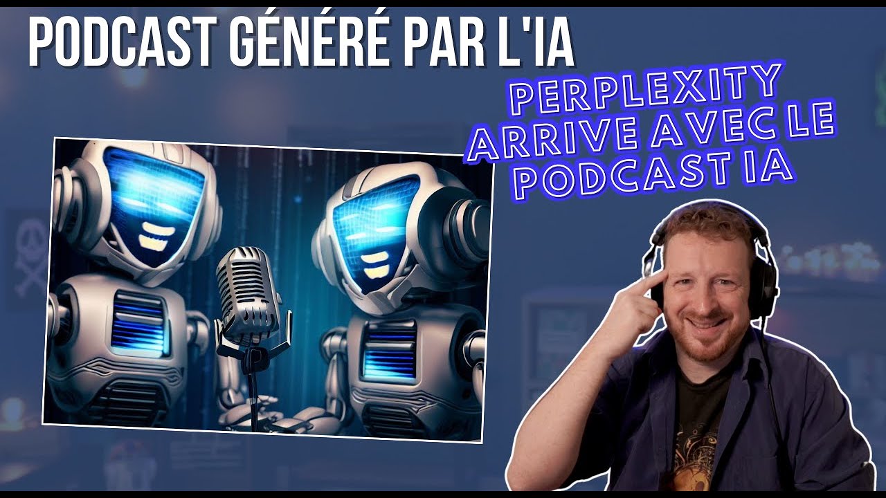 Podcast généré par l'IA : Perplexity arrive avec le podcast IA