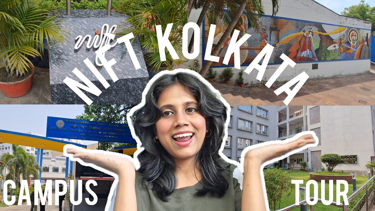 NIFT Kolkata Campus  Tour | Old building +New building ✨️ #nift #niftkolkata #niftkolkatacampustour 