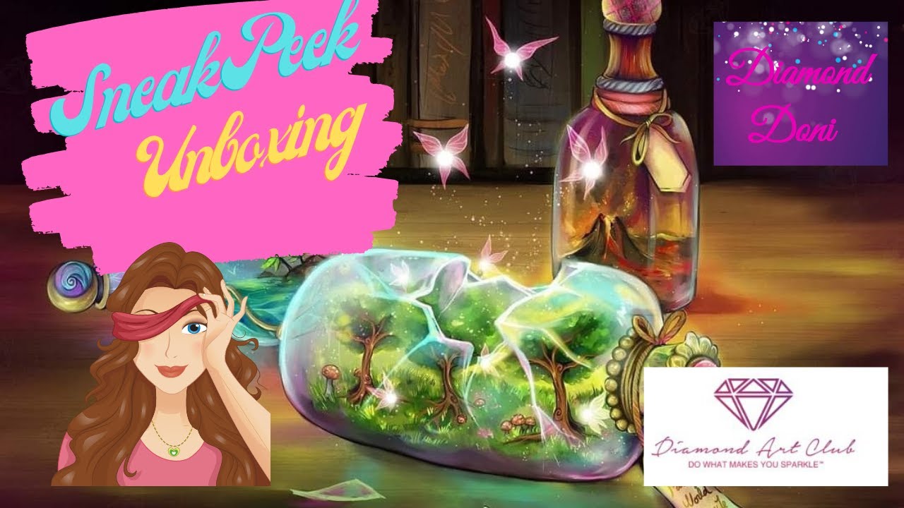 Fairy Dust Drills! 💎Diamond Art Club💎 Sneak Peek - The Magician Table