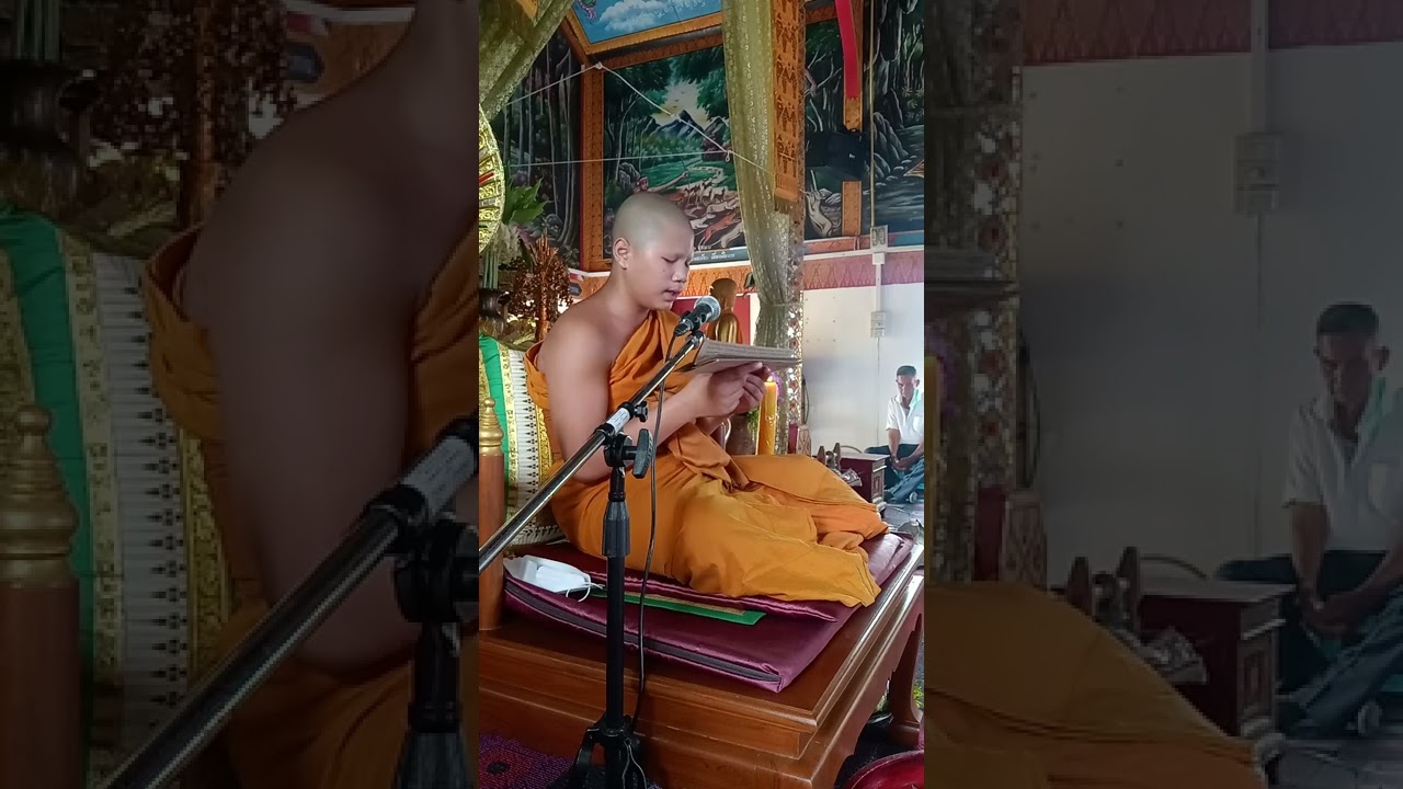 ธรรมเทสนาพื้นเมือง เรื่องอานิสงส์เข้าพรรษา วัดทุ่งศิลา ต.ดอนเปา อ.แม่วาง จ.เชียงใหม่