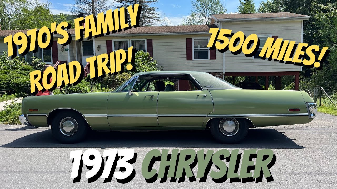 1970s Family Road Trip. NC to NY and back in a 1973 Chrysler Newport. MoPar!