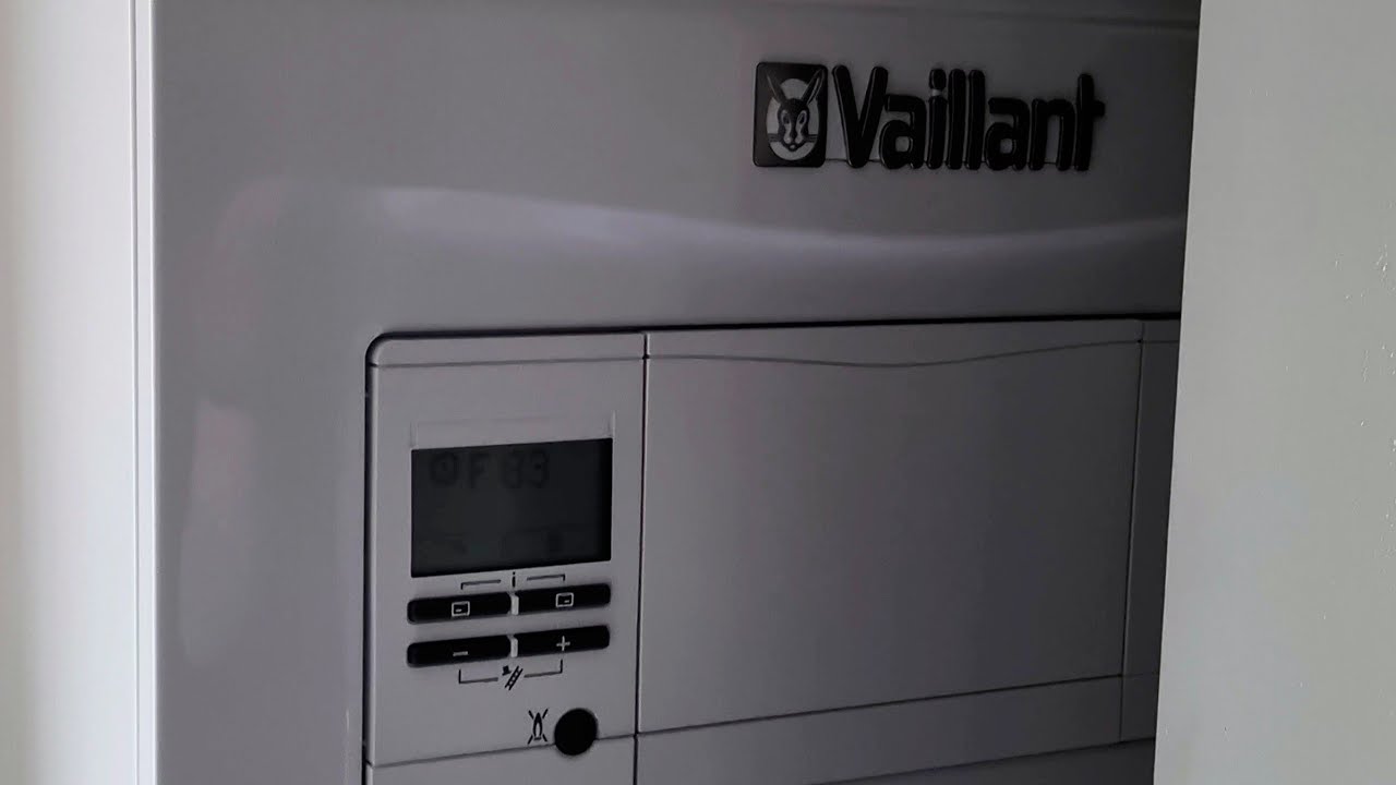 How to fix Water Pressure f83 Fault Code on Vaillant Boiler 🔧🔥 4k