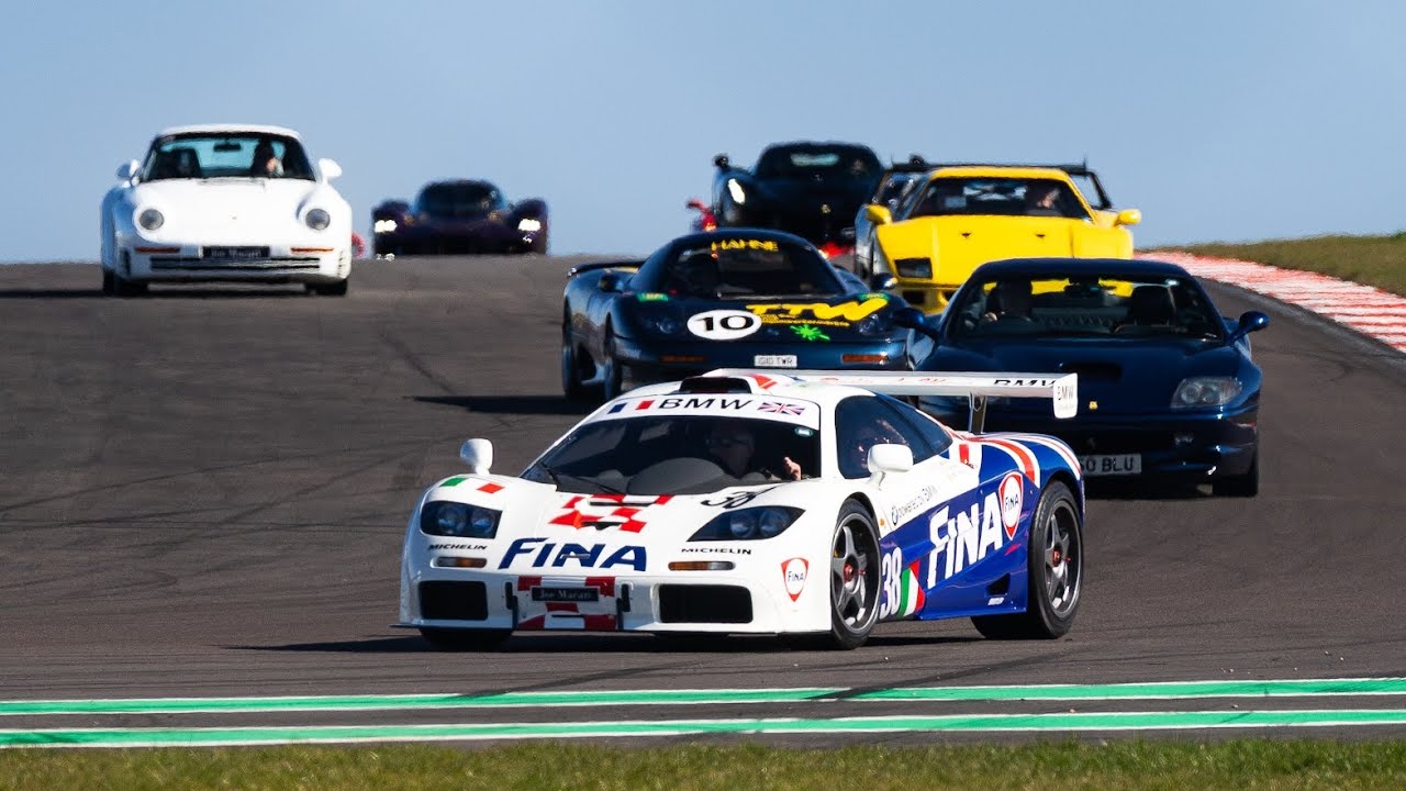 CRAZY Supercar Track Day!! (Mclaren F1GTR, Ferrari Laferrari, Bugatti Veyron and more!)