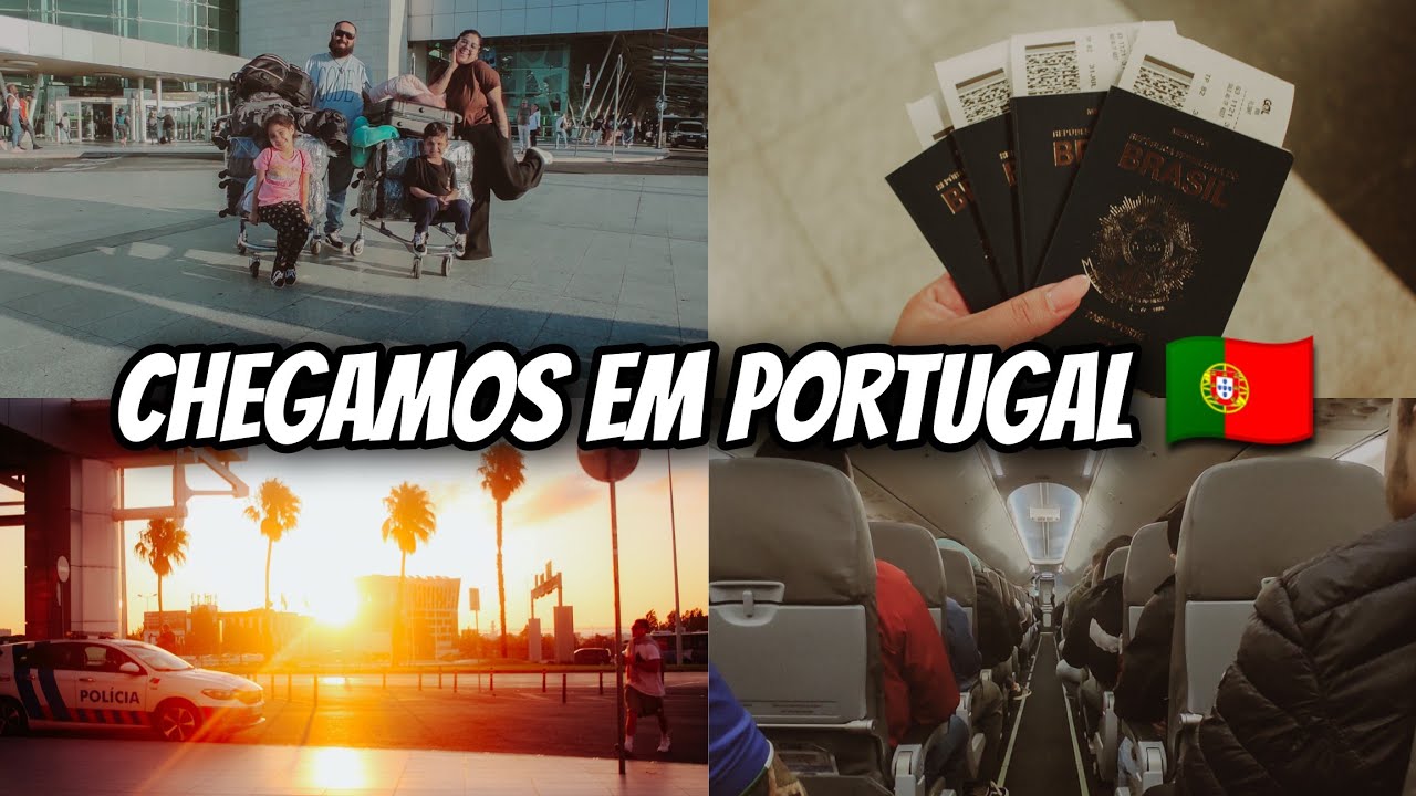 CHEGOU O GRANDE DIA, NOS MUDAMOS PARA PORTUGAL 🇵🇹