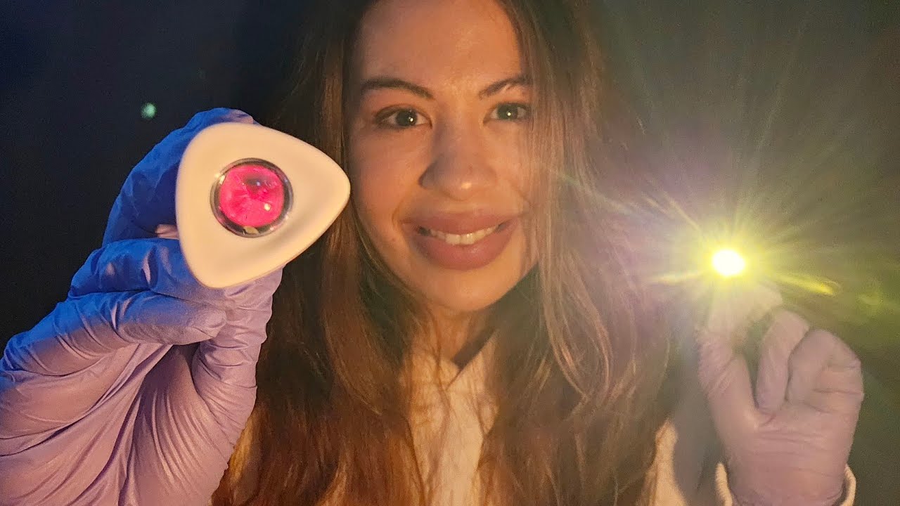 ASMR Skin Clinic: Doing Your Skin Analysis 🔦✨