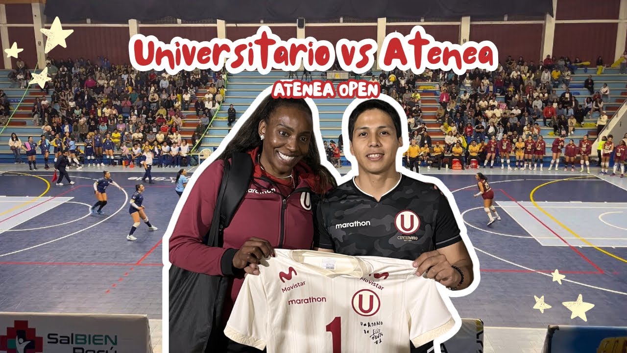 ATENEA OPEN: UNIVERSITARIO VS ATENEA (0-3) ♥️💛
